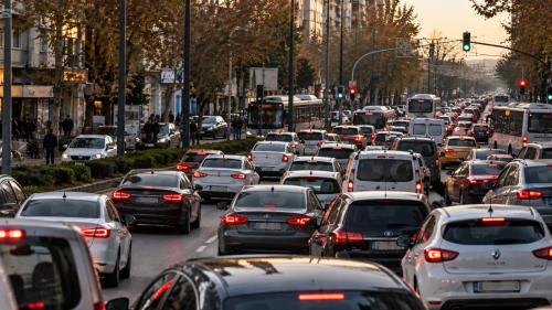 Eskişehir'de araç sayısı 410 bini aştı: Bir ayda bin 650 araç daha trafiğe çıktı