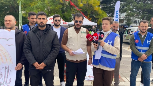 Eskişehir’de çocuklar Filistin için çizdi: “Her resim bir hatırlatmadır”